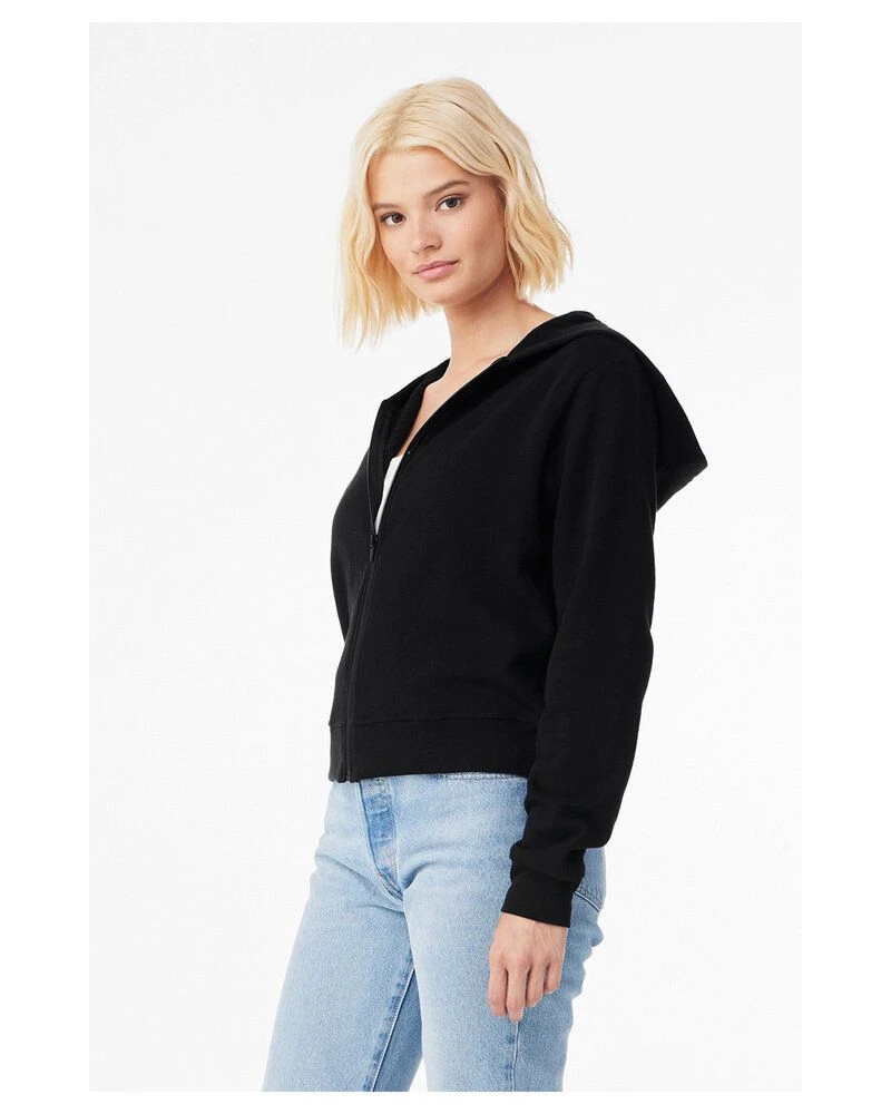 Bella+Canvas 7539 - Ladies Sponge Fleece Full-Zip Hooded Sweatshirt 2 Bella+Canvas 7539 - Ladies Sponge Fleece Full-Zip Hooded Sweatshirt - Image 2