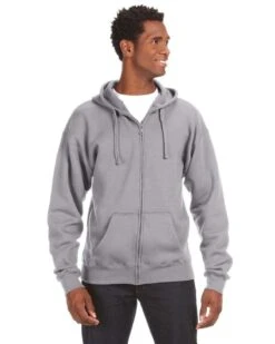 J. America 8821 - Premium Full-Zip Hooded Sweatshirt -Wordans Shop 129933 big