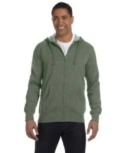 Econscious EC5680 - Men's 11.67 Oz. Organic/Recycled Heathered Full-Zip Hood 9 Econscious EC5680 - Men's 11.67 Oz. Organic/Recycled Heathered Full-Zip Hood -Wordans Shop 138437 big
