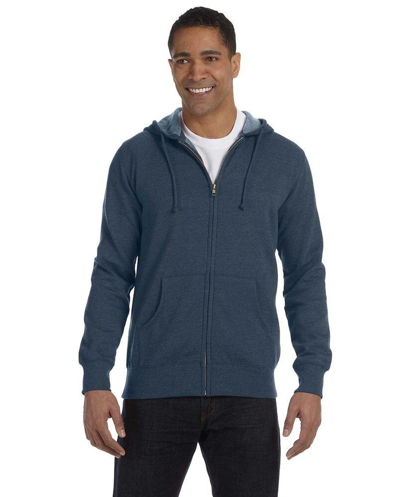 Econscious EC5680 - Men's 11.67 Oz. Organic/Recycled Heathered Full-Zip Hood 6 Econscious EC5680 - Men's 11.67 Oz. Organic/Recycled Heathered Full-Zip Hood - Image 6