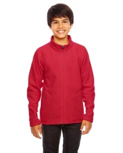 Team 365 TT90Y - Youth Campus Microfleece Jacket -Wordans Shop 138722 big