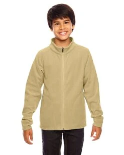 Team 365 TT90Y - Youth Campus Microfleece Jacket -Wordans Shop 138728 big
