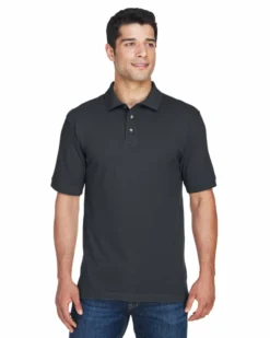 Harriton M200T - Tall 6 Oz. Ringspun Cotton Piqué Short-Sleeve Polo