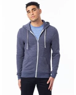 Alternative AA9590 - Men's Rocky Zip Hoodie -Wordans Shop 178215 big