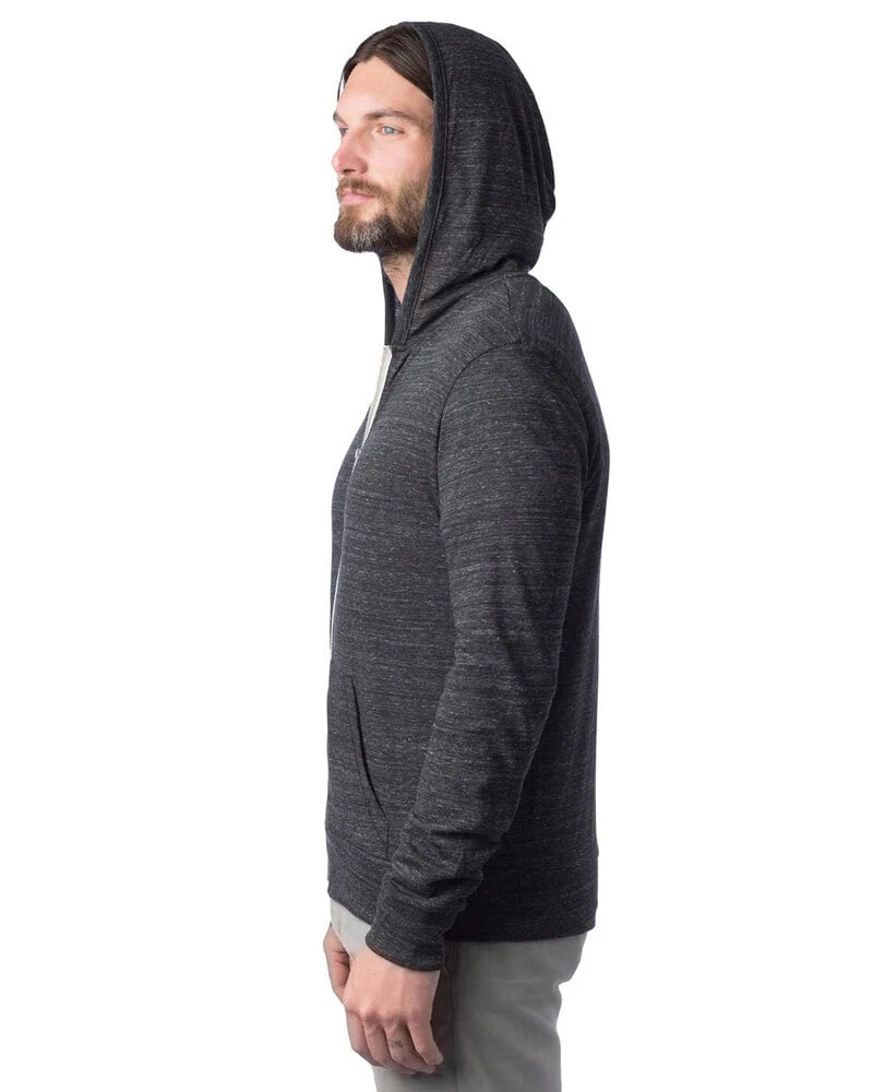Alternative AA1970 - Men's Eco Long-Sleeve Zip Hoodie 2 Alternative AA1970 - Men's Eco Long-Sleeve Zip Hoodie - Image 2
