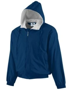Augusta Sportswear 3280 - Hooded Taffeta Jacket/Fleece Lined -Wordans Shop 188178 big