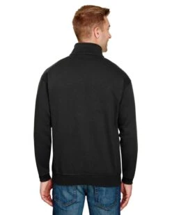 Bayside 920 - USA-Made Quarter-Zip Pullover Sweatshirt -Wordans Shop 188604 back big