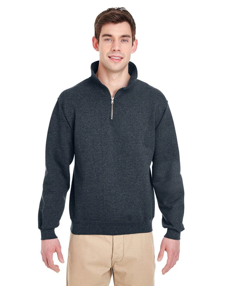 Jerzees 4528MR - NuBlend® SUPER SWEATS® Quarter-Zip Pullover Sweatshirt 7 Jerzees 4528MR - NuBlend® SUPER SWEATS® Quarter-Zip Pullover Sweatshirt - Image 7