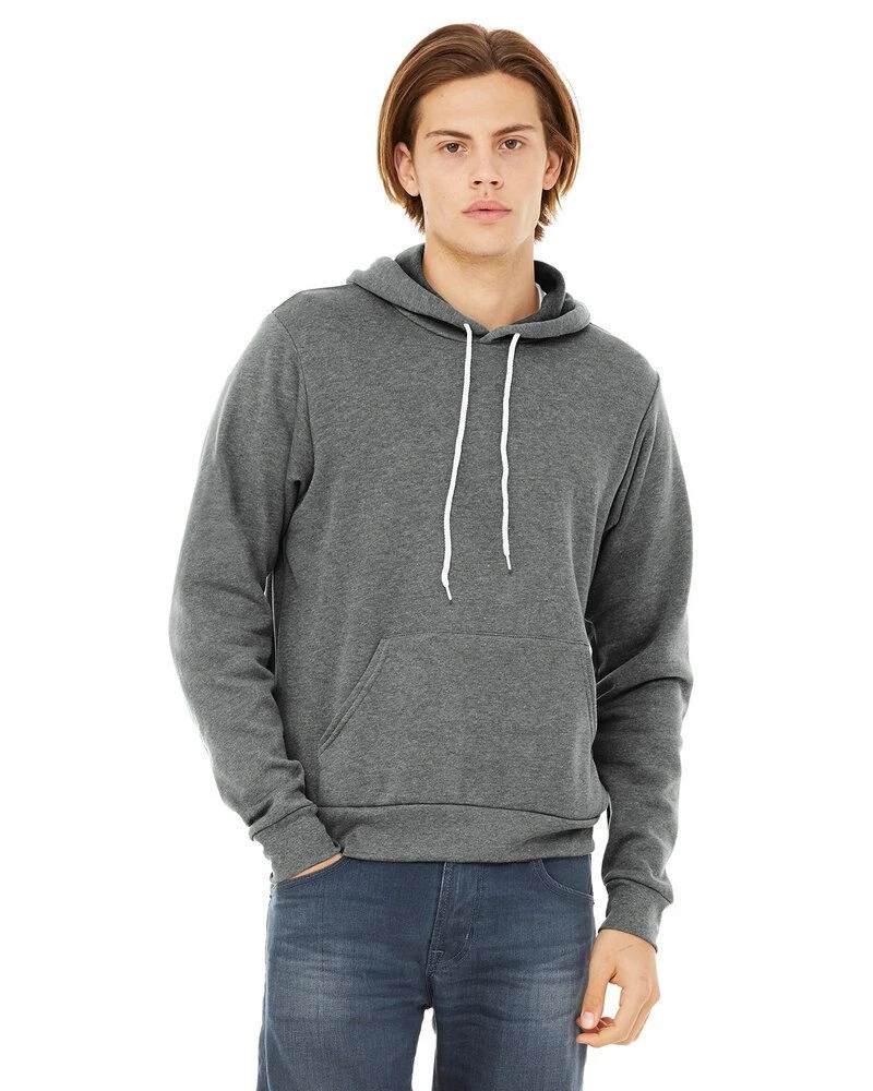 Bella+Canvas 3719 - Poly-Cotton Fleece Pullover Hoodie 5 Bella+Canvas 3719 - Poly-Cotton Fleece Pullover Hoodie - Image 5