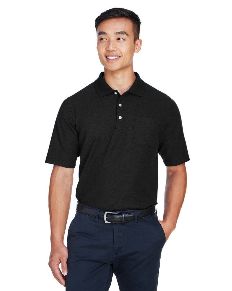 Devon & Jones DG150P - Men's DRYTEC20 Performance Pocket Polo 1 Devon & Jones DG150P - Men's DRYTEC20 Performance Pocket Polo