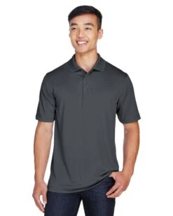 Harriton M345 - Men's Advantage IL Snap Placket Performance Polo -Wordans Shop 193450 big