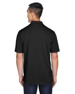 Harriton M345 - Men's Advantage IL Snap Placket Performance Polo -Wordans Shop 193453 back big