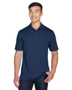 Harriton M345 - Men's Advantage IL Snap Placket Performance Polo -Wordans Shop 193456 big