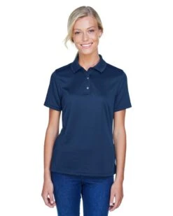 Harriton M345W - Ladies Advantage IL Snap Placket Performance Polo -Wordans Shop 193480 big
