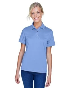 Harriton M345W - Ladies Advantage IL Snap Placket Performance Polo -Wordans Shop 193486 big