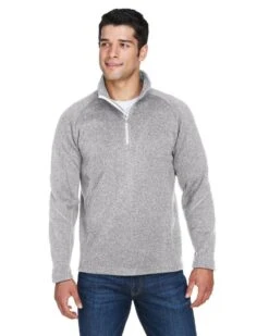 Devon & Jones DG792 - Men's Bristol Sweater Fleece Half-Zip -Wordans Shop 193711 big