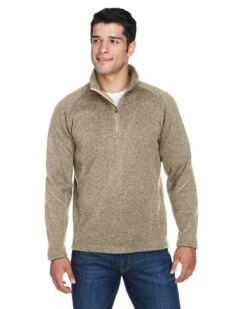 Devon & Jones DG792 - Men's Bristol Sweater Fleece Half-Zip -Wordans Shop 193723 big