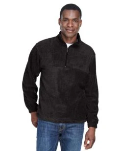 Harriton M980 - 8 Oz. Quarter-Zip Fleece Pullover