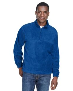 Harriton M980 - 8 Oz. Quarter-Zip Fleece Pullover -Wordans Shop 232196 big