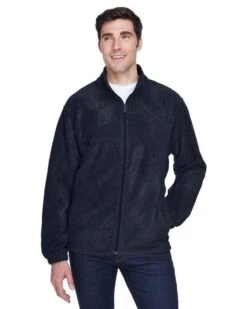 Harriton M990 - Men's 8 Oz. Full-Zip Fleece -Wordans Shop 232328 big