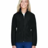 Harriton M990W - Ladies 8 Oz. Full-Zip Fleece