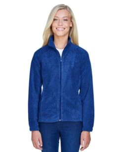 Harriton M990W - Ladies 8 Oz. Full-Zip Fleece -Wordans Shop 232697 big