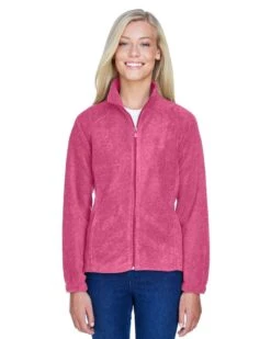 Harriton M990W - Ladies 8 Oz. Full-Zip Fleece -Wordans Shop 232700 big