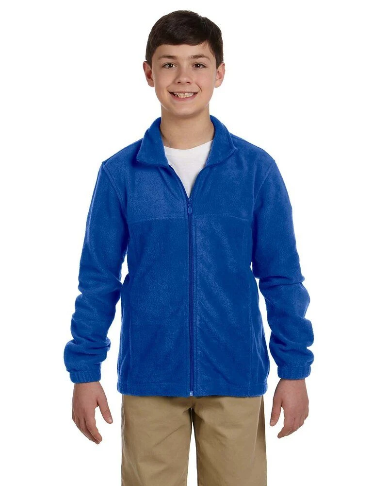 Harriton M990Y - Youth 8 Oz. Full-Zip Fleece 8 Harriton M990Y - Youth 8 Oz. Full-Zip Fleece - Image 8