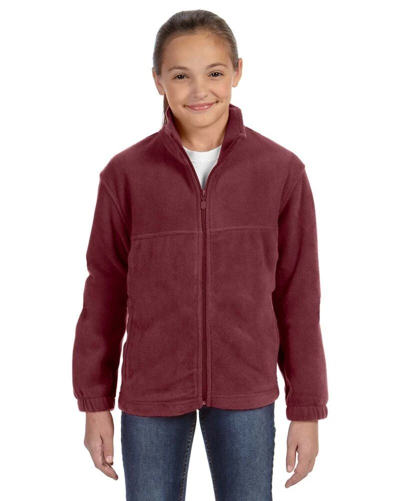 Harriton M990Y - Youth 8 Oz. Full-Zip Fleece 10 Harriton M990Y - Youth 8 Oz. Full-Zip Fleece - Image 10