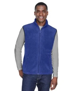 Harriton M985 - 8 Oz. Fleece Vest -Wordans Shop 234251 big