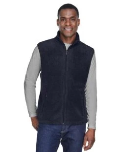 Harriton M985 - 8 Oz. Fleece Vest -Wordans Shop 234254 big