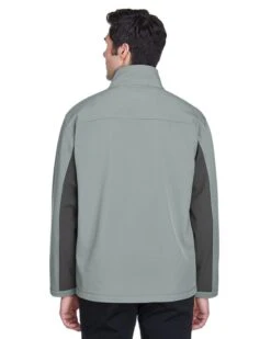 Devon & Jones D997 - Men's Soft Shell Colorblock Jacket -Wordans Shop 234458 back big