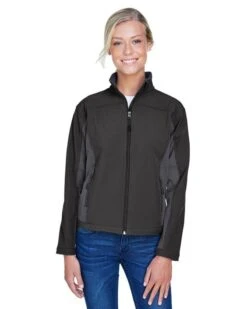 Devon & Jones D997W - Ladies Soft Shell Colorblock Jacket -Wordans Shop 234527 big