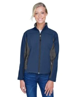 Devon & Jones D997W - Ladies Soft Shell Colorblock Jacket -Wordans Shop 234530 big