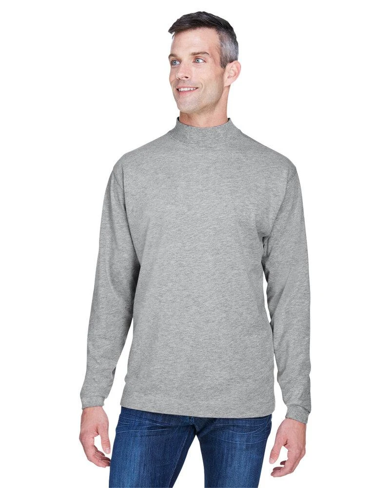 Devon & Jones D420 - Sueded Cotton Jersey Mock Turtleneck 7 Devon & Jones D420 - Sueded Cotton Jersey Mock Turtleneck - Image 7
