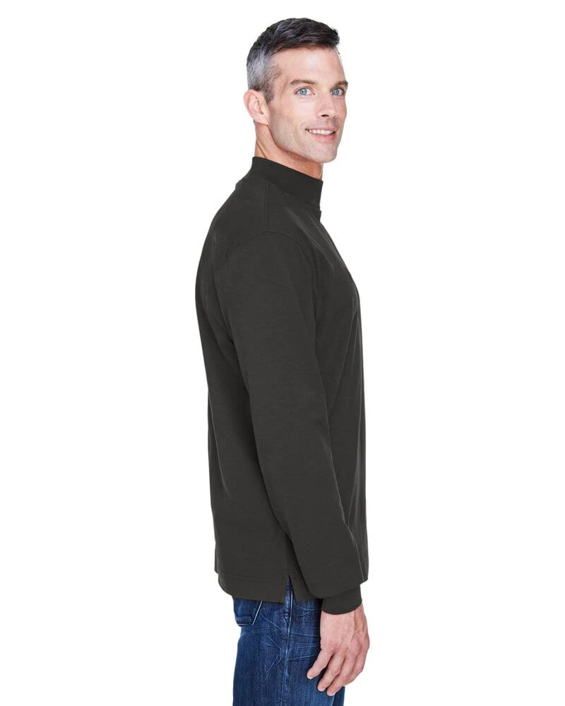 Devon & Jones D420 - Sueded Cotton Jersey Mock Turtleneck 2 Devon & Jones D420 - Sueded Cotton Jersey Mock Turtleneck - Image 2