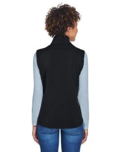Ash CityCore 365 CE701W - Ladies Cruise Two-Layer Fleece Bonded Soft Shell Vest -Wordans Shop 325835 back big