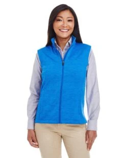 Devon & Jones DG797W - Ladies Newbury Mélange Fleece Vest -Wordans Shop 327203 big
