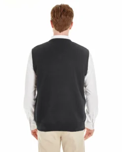 Harriton M415 - Men's Pilbloc V-Neck Sweater Vest -Wordans Shop 327275 back big
