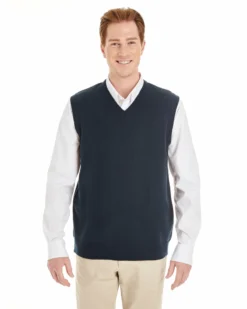 Harriton M415 - Men's Pilbloc V-Neck Sweater Vest -Wordans Shop 327284 big