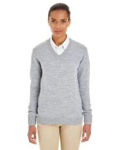 Harriton M420W - Ladies Pilbloc V-Neck Sweater -Wordans Shop 327437 big