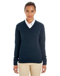 Harriton M420W - Ladies Pilbloc V-Neck Sweater -Wordans Shop 327449 big