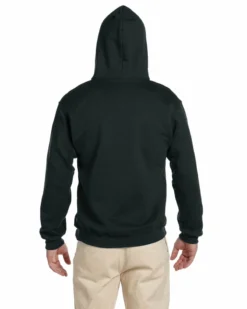 Jerzees 4997 - 9.5 Oz., 50/50 Super Sweats® NuBlend® Fleece Pullover Hood 12 Jerzees 4997 - 9.5 Oz., 50/50 Super Sweats® NuBlend® Fleece Pullover Hood -Wordans Shop 43129 back big