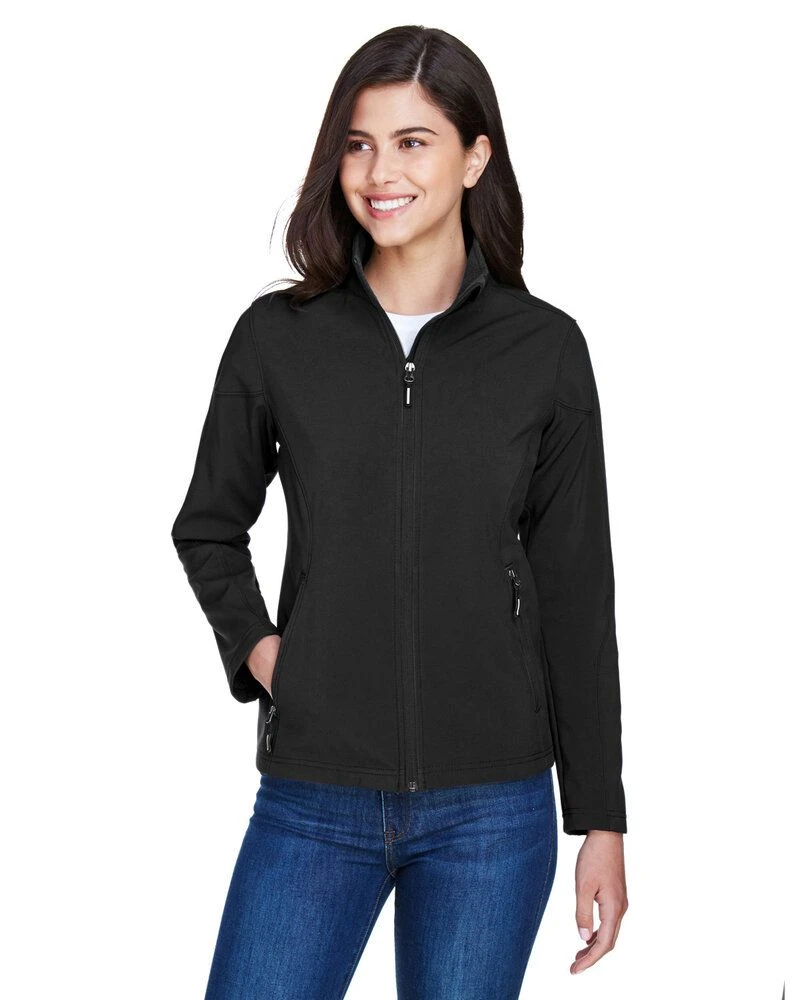 Ash City Core 365 78184 - Cruise Tm Ladies' 2-Layer Fleece Bonded Soft Shell Jacket 1 Ash City Core 365 78184 - Cruise Tm Ladies' 2-Layer Fleece Bonded Soft Shell Jacket