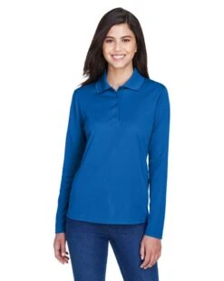 Ash City Core 365 78192 - Pinnacle Core 365™ Ladies' Performance Long Sleeve Pique Polos -Wordans Shop 44935 big