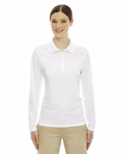Ash City Core 365 78192 - Pinnacle Core 365™ Ladies' Performance Long Sleeve Pique Polos -Wordans Shop 44947 big