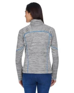 Ash City North End 78697 - Flux Ladies' Melange Bonded Fleece Jackets -Wordans Shop 45667 back big