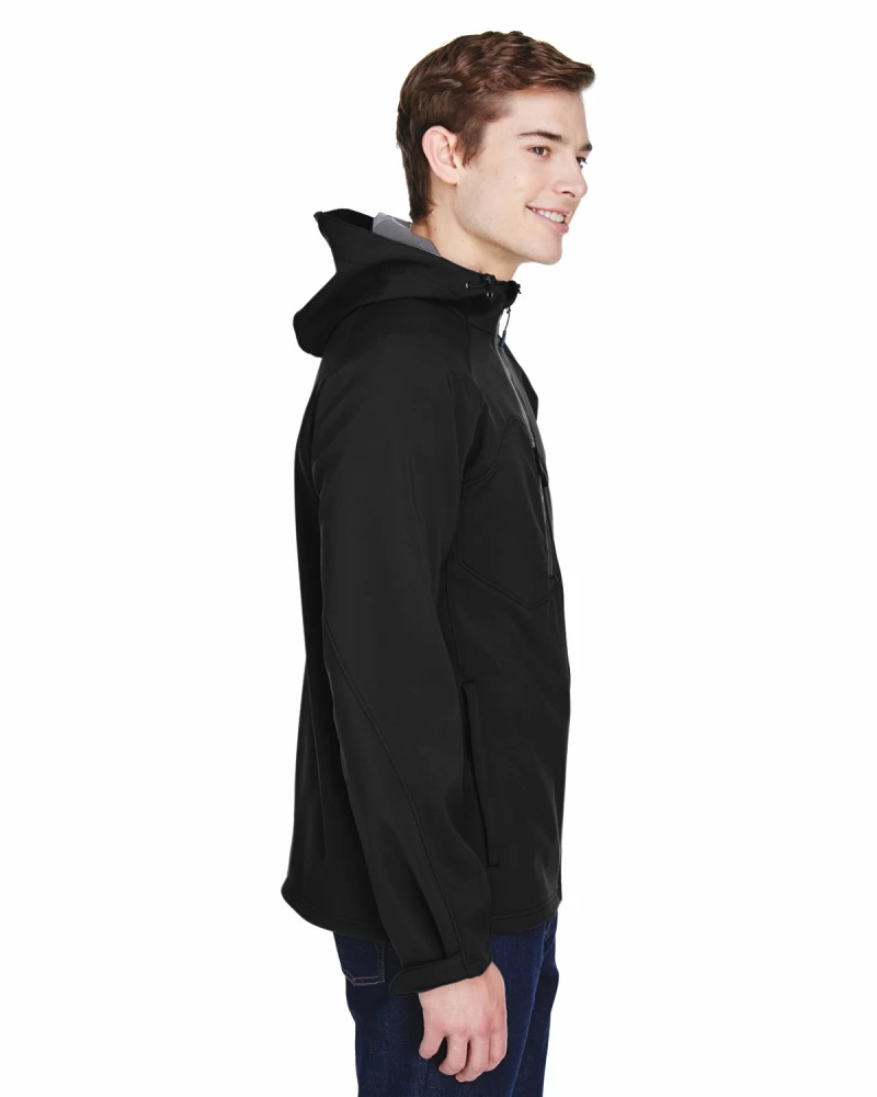 Ash City North End 88166 - Prospect Men's Soft Shell Jacket With Hood 2 Ash City North End 88166 - Prospect Men's Soft Shell Jacket With Hood - Image 2