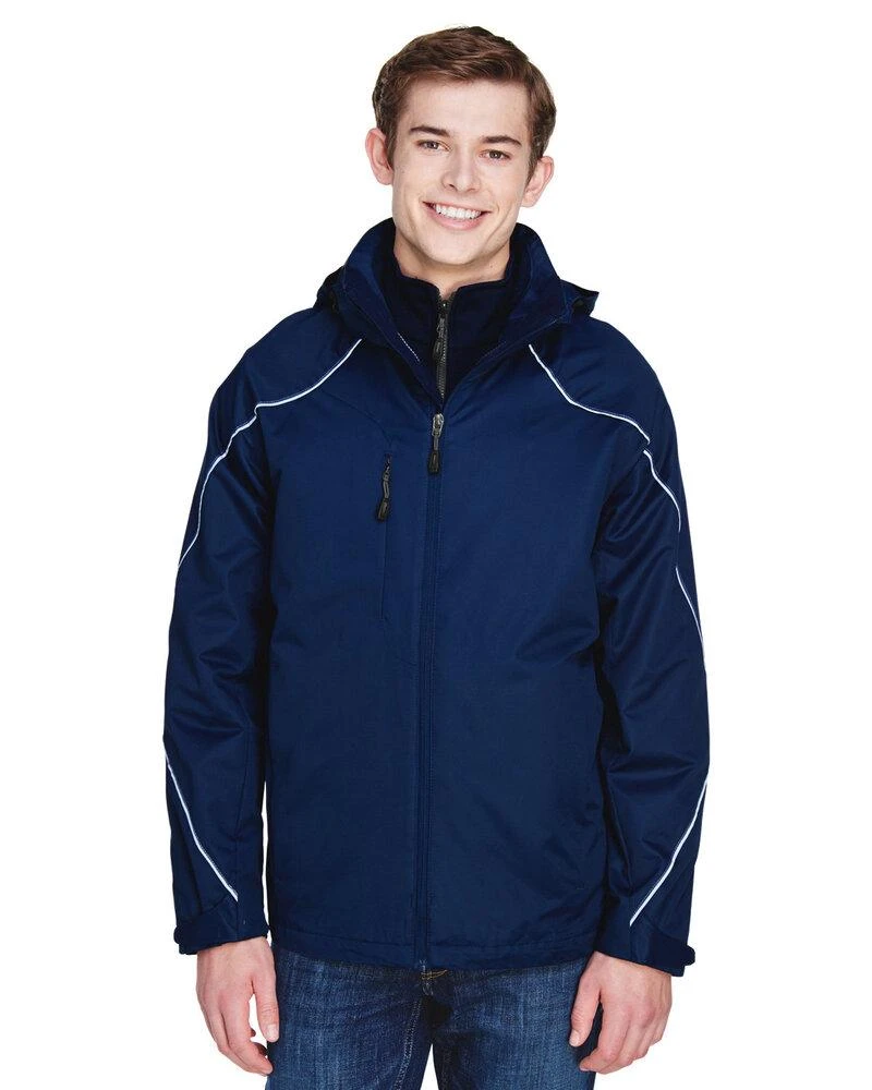 Ash City North End 88196T - ANGLE MEN'S TALL 3-in-1 JACKET WITH BONDED FLEECE LINER 5 Ash City North End 88196T - ANGLE MEN'S TALL 3-in-1 JACKET WITH BONDED FLEECE LINER - Image 5