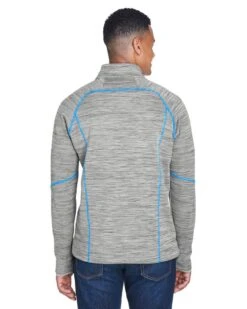 Ash City North End 88697 - Flux Men's Melange Bonded Fleece Jackets 9 Ash City North End 88697 - Flux Men's Melange Bonded Fleece Jackets -Wordans Shop 48472 back big